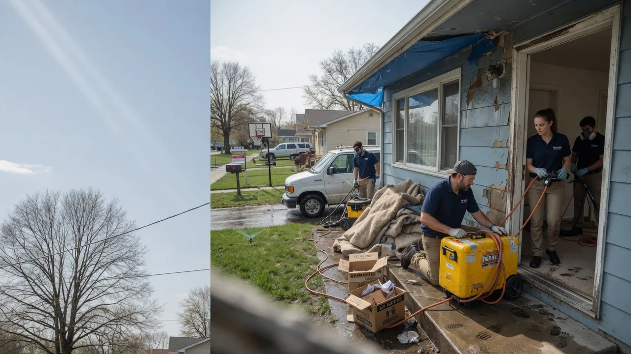 Basement Flood Cleanup in Carrollton, TX near me